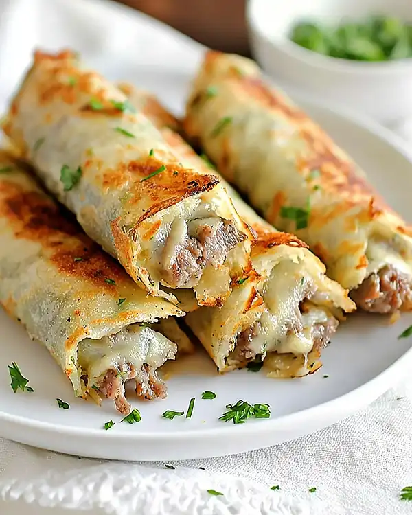Keto Philly Cheesesteak Rolls 2 Keto Philly Cheesesteak Rolls Up