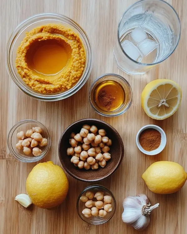 Creamy Pumpkin Hummus Recipe 2 Main ingredients for Creamy Pumpkin Hummus Recipe