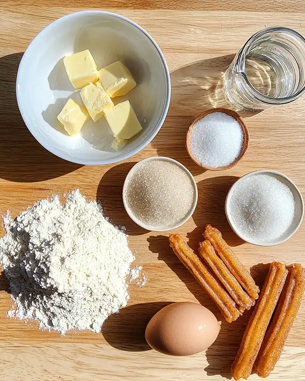 Fluffy Air Fryer Churro Bites Recipe 2 Main ingredients for Fluffy Air Fryer Churro Bites Recipe