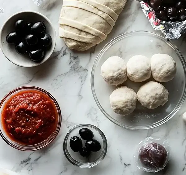 Halloween Mummy Meatballs Recipe 2 Main ingredients for Mummy Meatballs