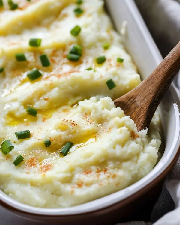 Creamy Oven Baked Mashed Potatoes 4 Mashed Potatoes Recipe Casserole