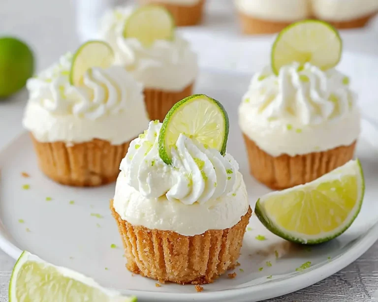 No Bake Key Lime Cheesecakes