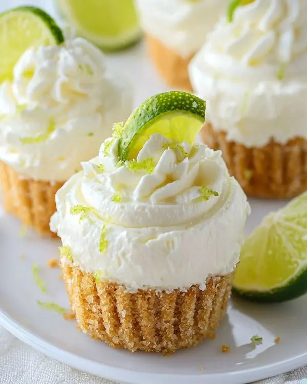 No Bake Key Lime Cheesecakes 2 No Bake Key Lime Cheesecakes Recipe