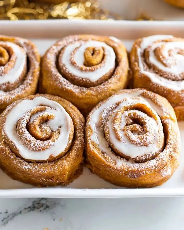 Gluten Free Pumpkin Cinnamon Rolls 3 Pumpkin Cinnamon Rolls