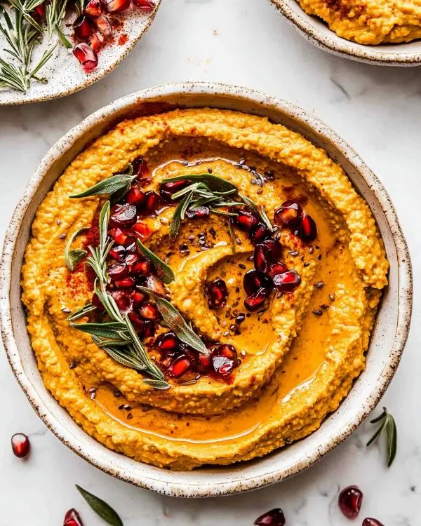 Creamy Pumpkin Hummus Recipe 4 Roasted Pumpkin Hummus