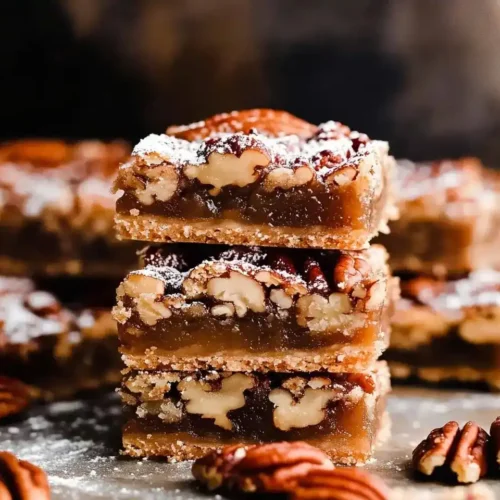 Salted Maple Pecan Pie Bars 5 Salted Maple Pecan Pie Bars