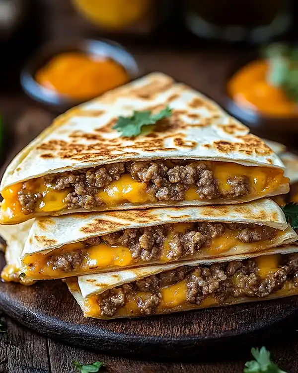 Smashburger Quesadillas Recipe