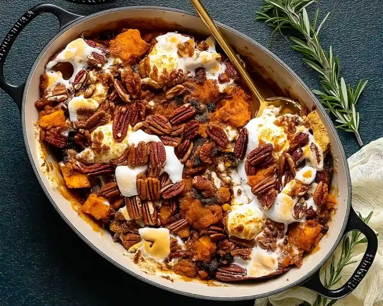 Southern Maple Sweet Potato Casserole
