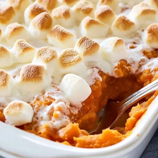Sweet Potato Casserole with Marshmallows 4 Southern Sweet Potato Casserole With Marshmallows