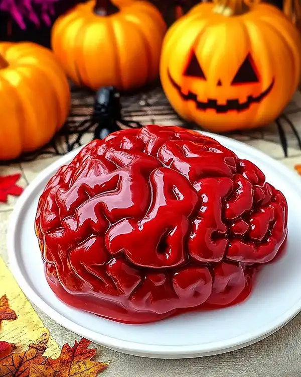 Spooky Zombie Brain Jello