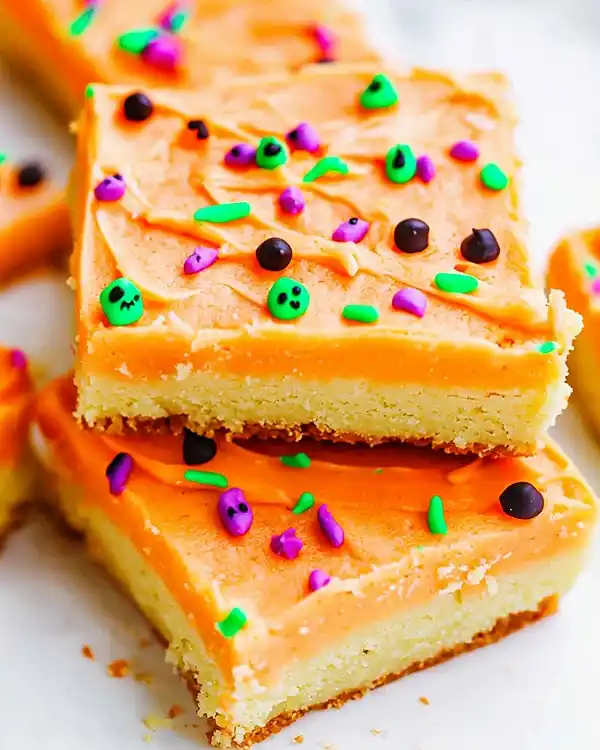 Halloween Sugar Cookie Bars 2 Sugar Cookie Bars