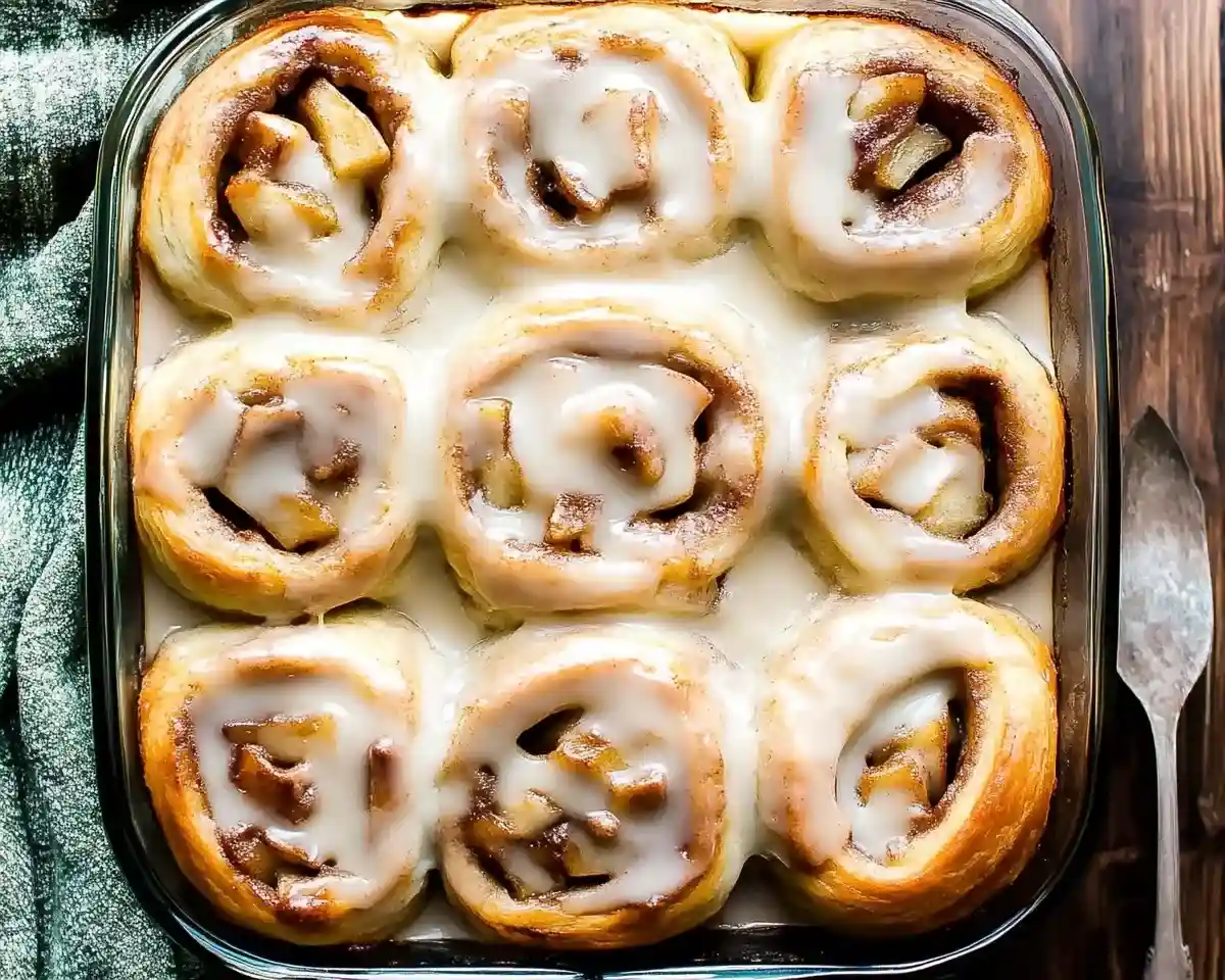 Sweet Apple Cinnamon Rolls