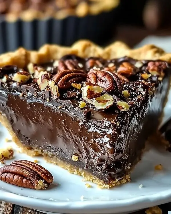 Texas Chocolate Pecan Pie 4 Texas Chocolate Pecan Pie Recipe