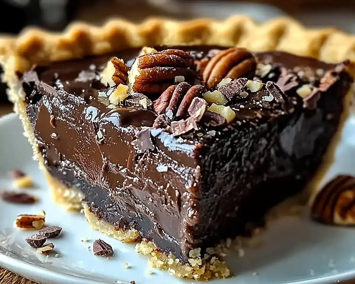 Texas Chocolate Pecan Pie