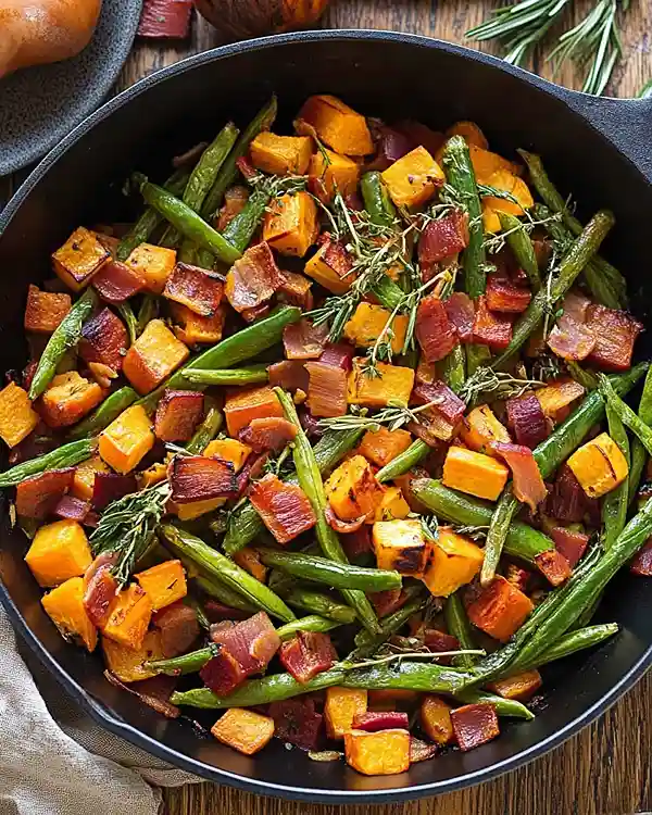 Thanksgiving Roasted Veggies with Crispy Bacon and Seeds 4 Thanksgiving Roasted Veggies Recipe