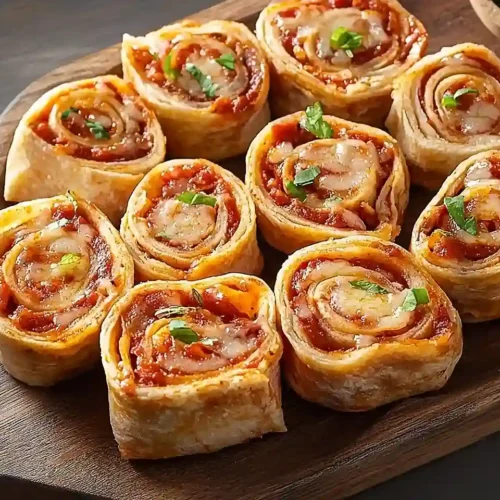 Tortilla Pizza Rolls