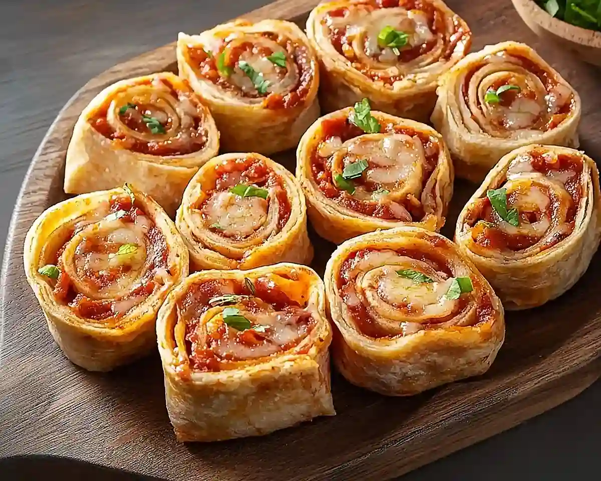 Tortilla Pizza Rolls