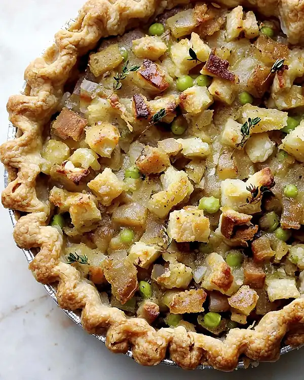 Vegan Thanksgiving Pot Pie 3 Vegan Pot Pie