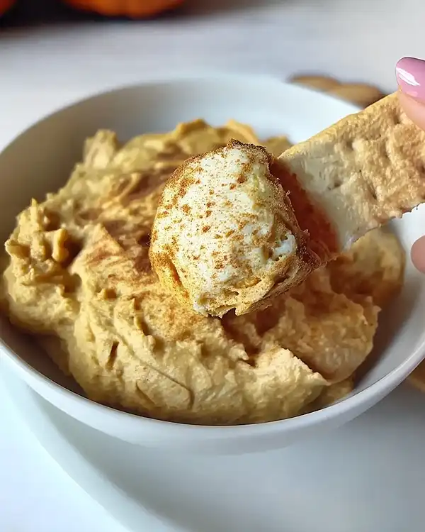 Vegan Pumpkin Fluff Dip 3 Vegan Pumpkin Fluff Dip Recipe