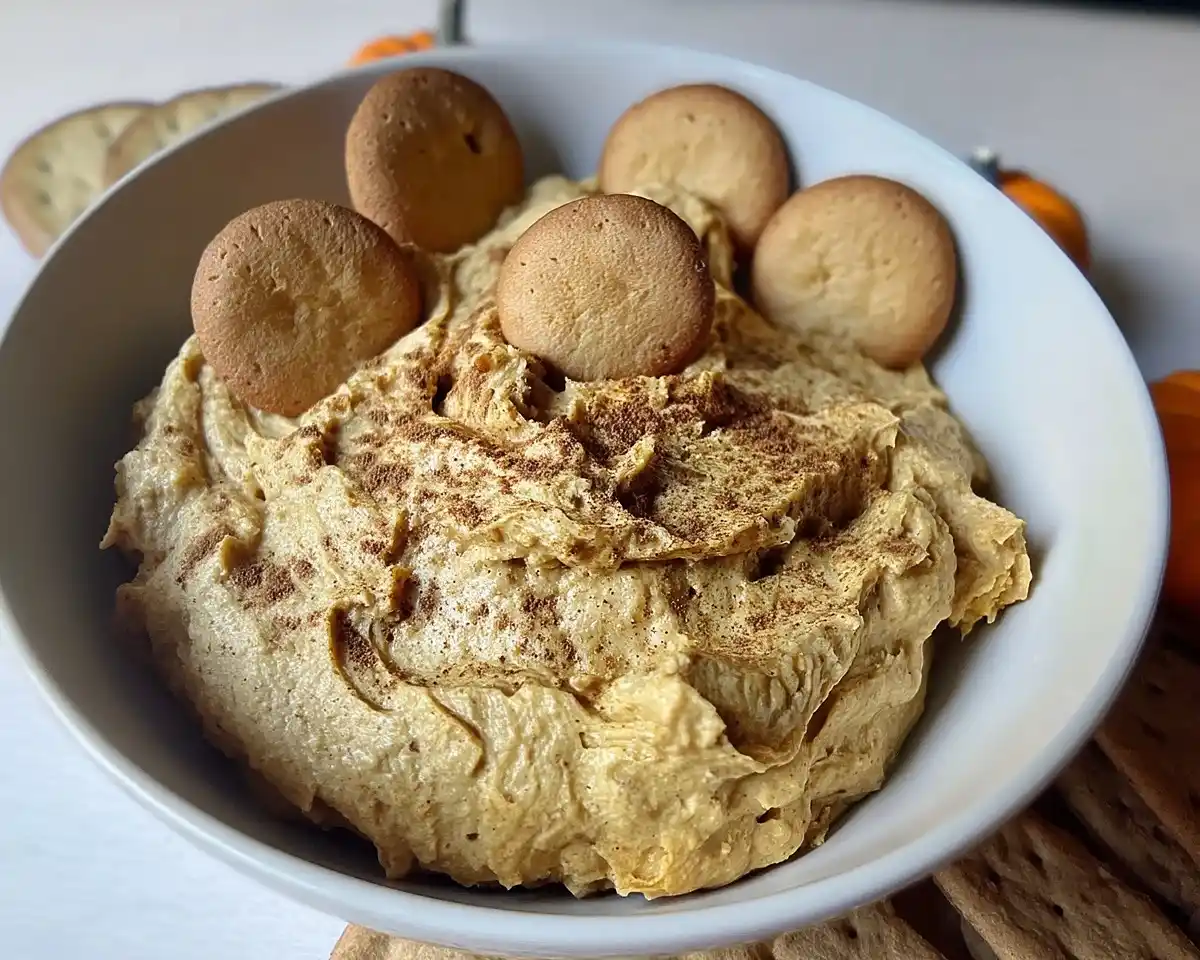 Vegan Pumpkin Fluff Dip 1 Vegan Pumpkin Fluff Dip