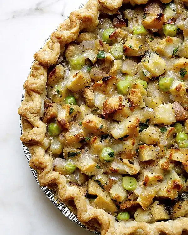 Vegan Thanksgiving Pot Pie 4 Vegan Thanksgiving Pot Pie Recipe