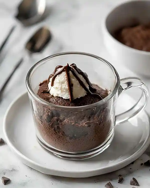 1 minute microwave brownie Recipe