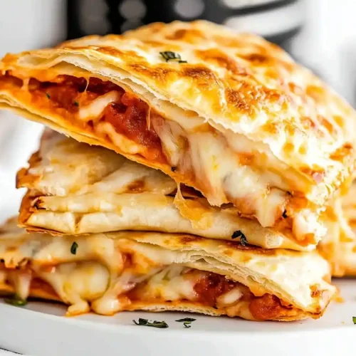 5-Ingredient Air Fryer Pizza Pocket