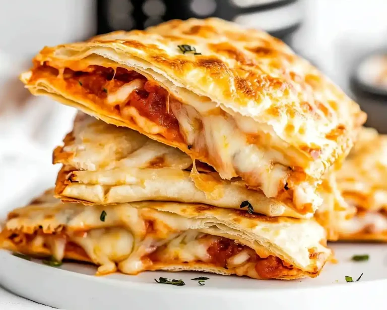 5-Ingredient Air Fryer Pizza Pocket