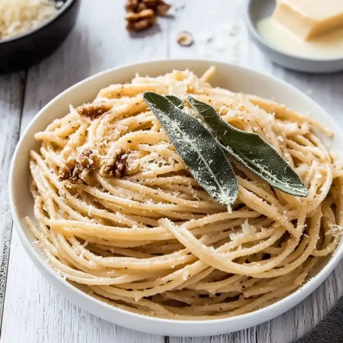5-Ingredient Brown Butter and Sage Pasta 3 5-Ingredient Brown Butter and Sage Pasta