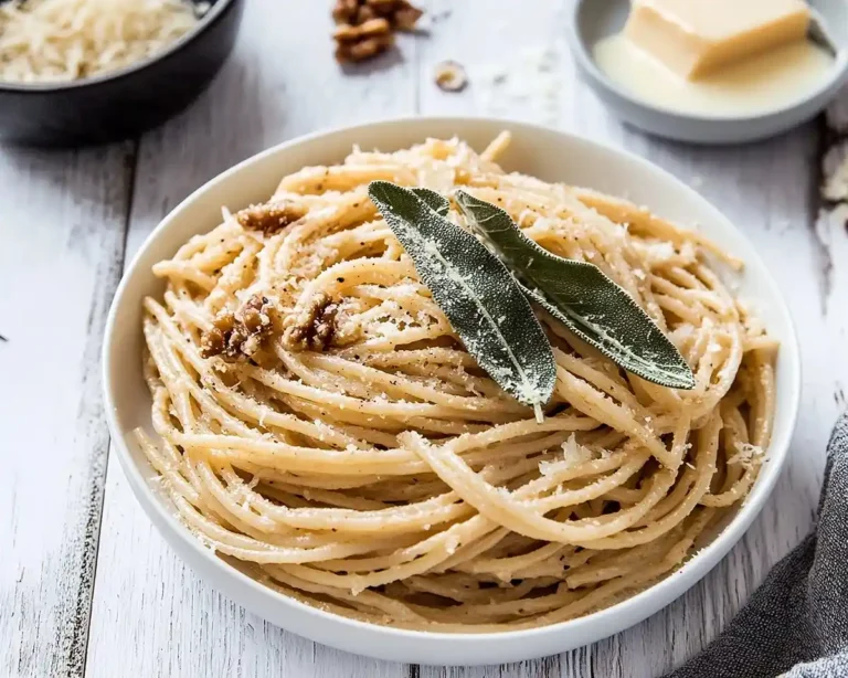 5-Ingredient Brown Butter and Sage Pasta