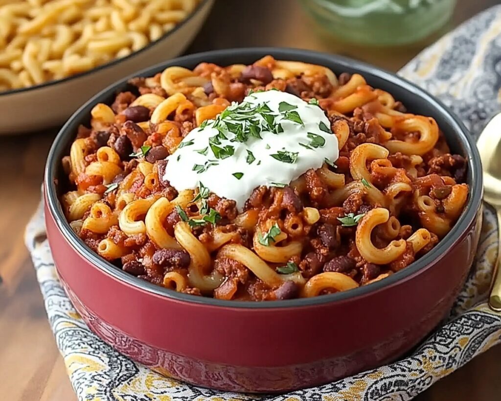 5-Ingredient Chili Mac