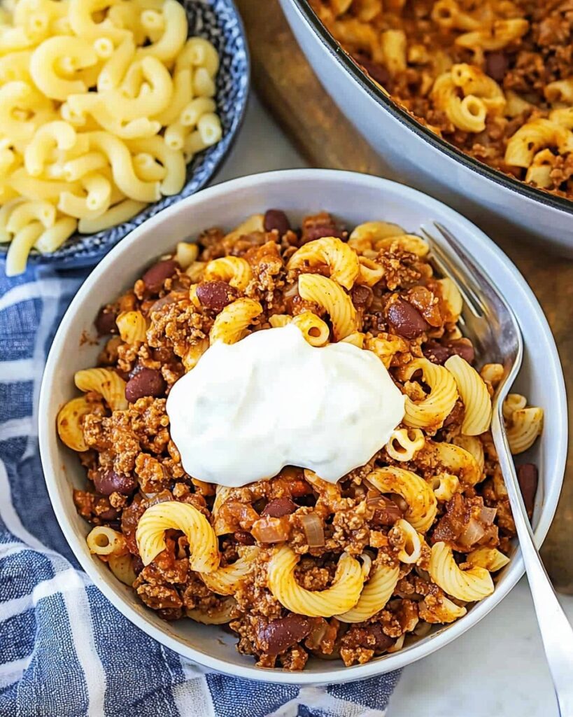 5-Ingredient Chili Mac Recipe