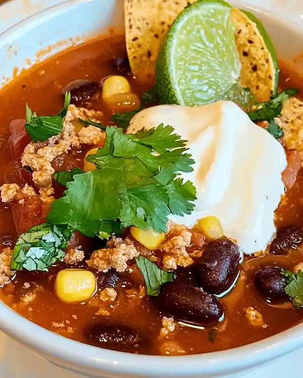 Easy 5-Ingredient Taco Soup 2 5-Ingredient Soup