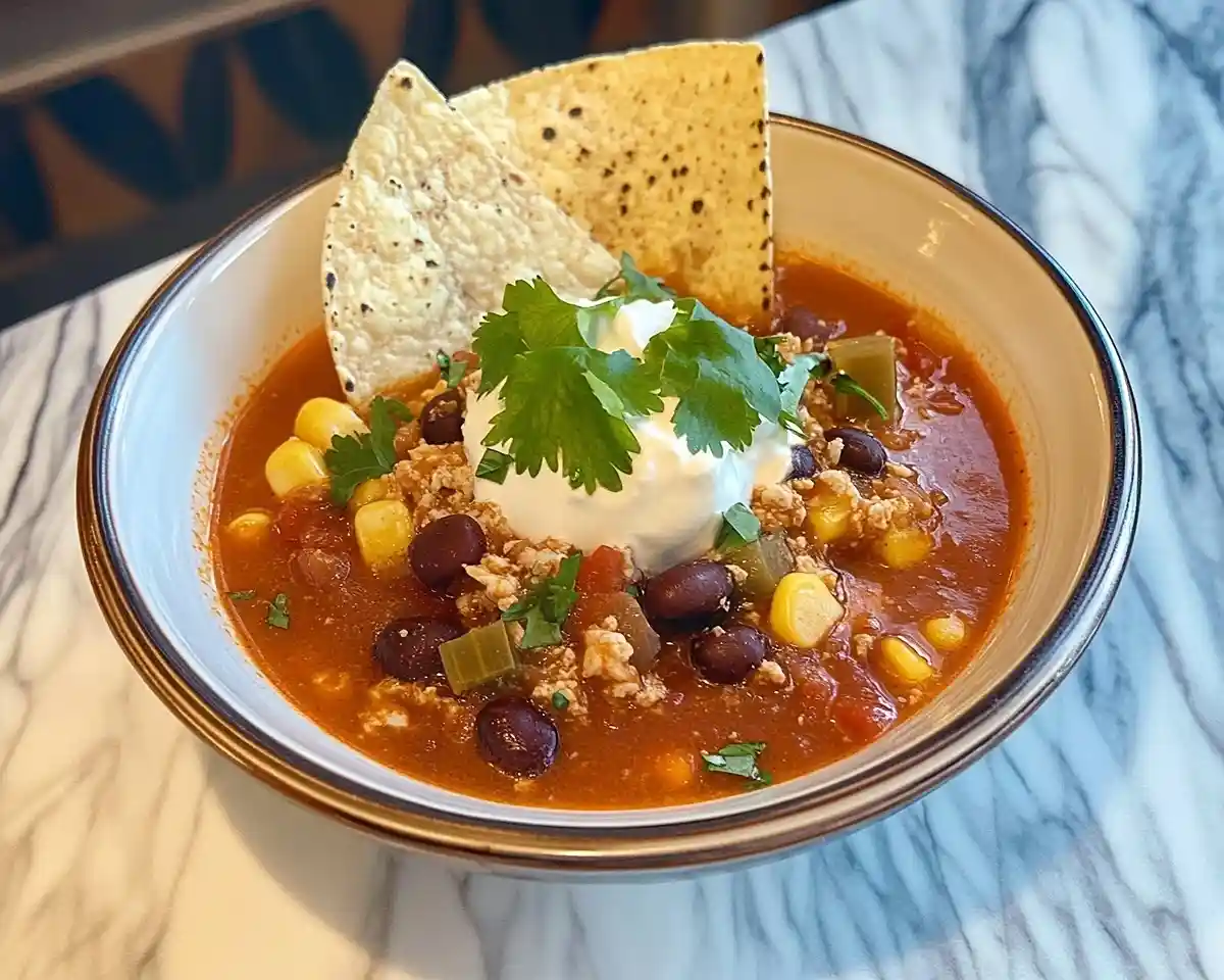 5-Ingredient Taco Soup