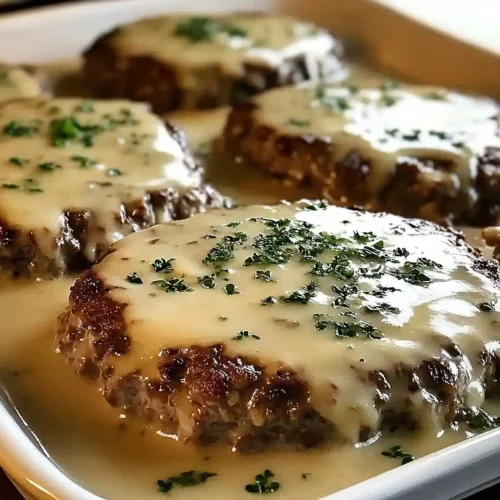 Amish Hamburger Steak Bake