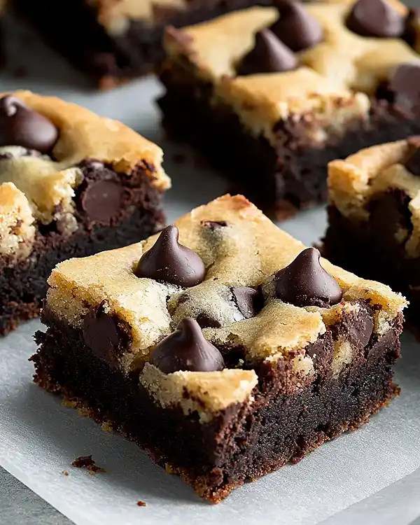 Chocolate Chip Cookie Brownies Recipe 4 Best Chocolate Chip Cookie Brownies Recipe