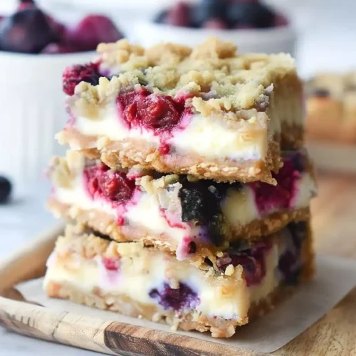 Blueberry Cream Cheese Bars