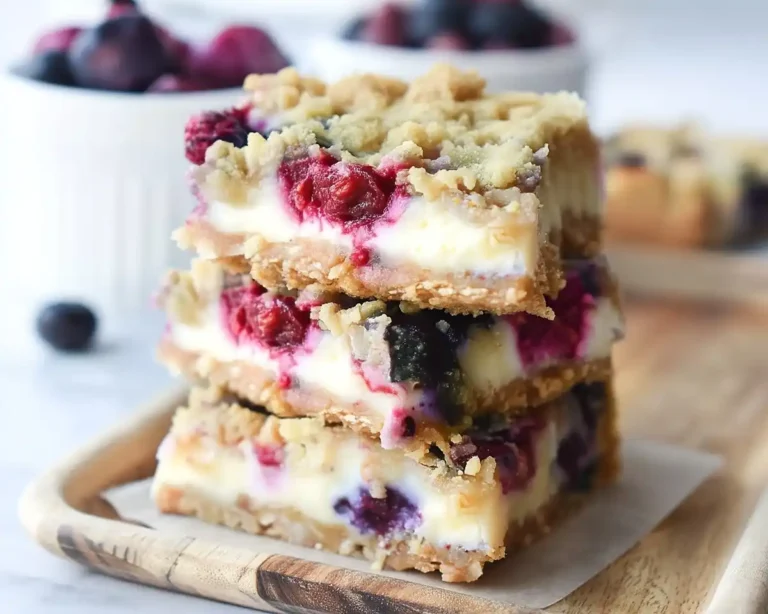Blueberry Cream Cheese Bars