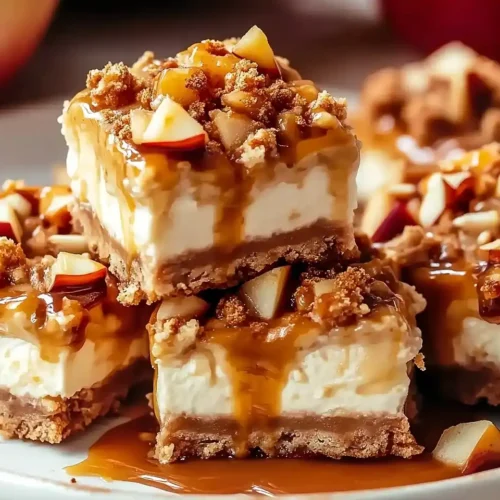 Caramel Apple Cheesecake Bars 3 Caramel Apple Cheesecake Bars