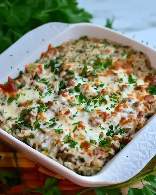 Cheesy Hamburger Rice Casserole 2 Cheese Ground Beef And Rice Casserole