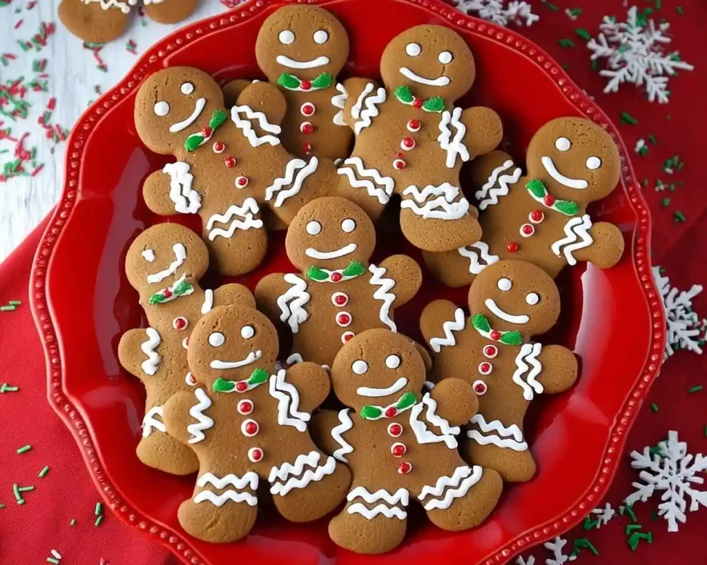 Chewy Gingerbread Men Cookies Recipe
