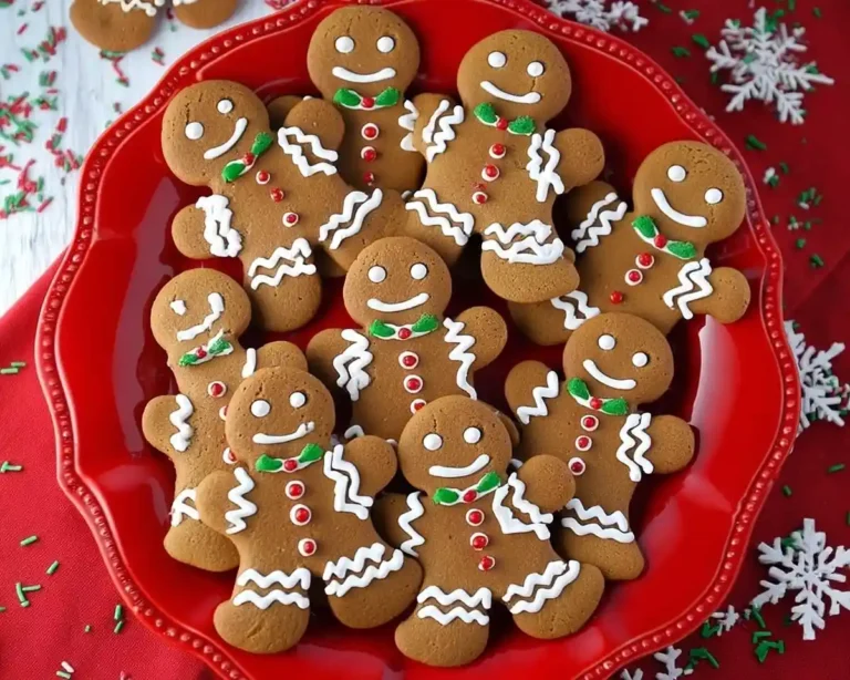 Chewy Gingerbread Men Cookies Recipe