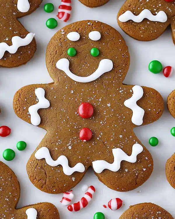 Chewy Gingerbread Men Cookies Recipe 2 Chewy Gingerbread Men Cookies