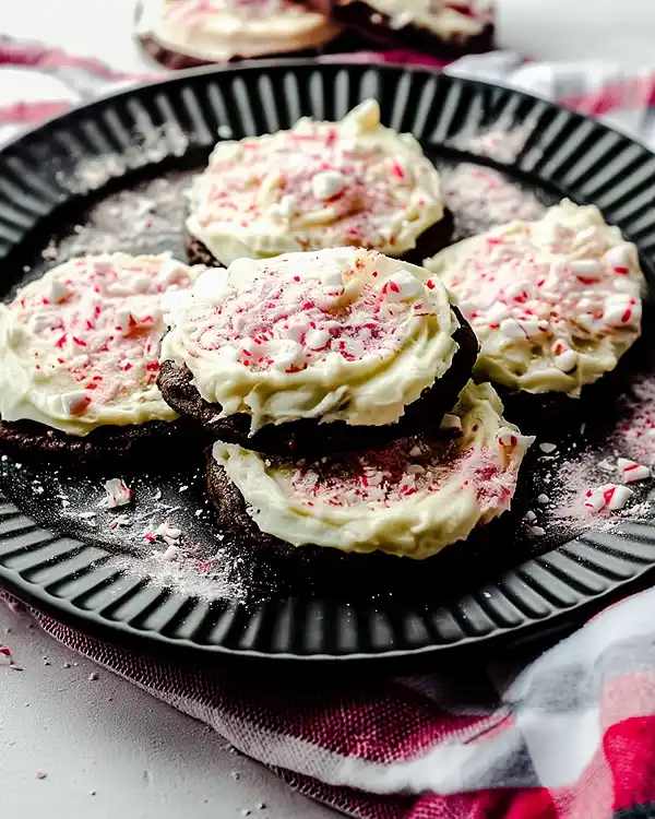 Peppermint Bark Cookies 6 Chocolate Peppermint Bark Cookies