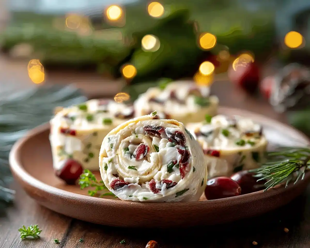 Christmas Cranberry Roll Ups