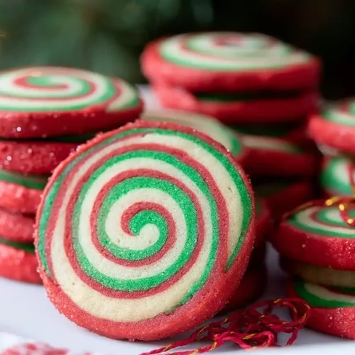 Christmas Pinwheel Cookies