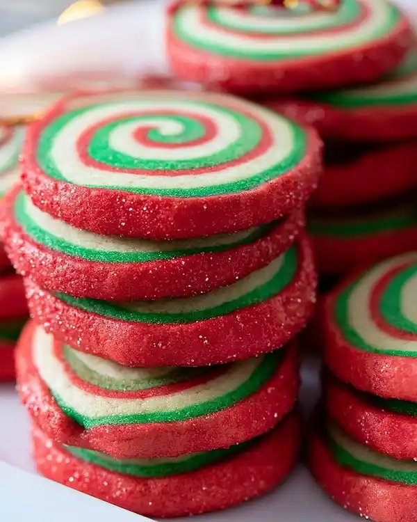 Christmas Pinwheel Cookies recipe