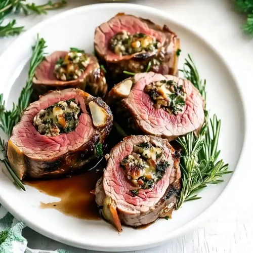 Christmas Stuffed Beef Tenderloin