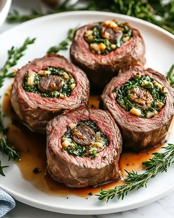 Christmas Stuffed Beef Tenderloin Recipe