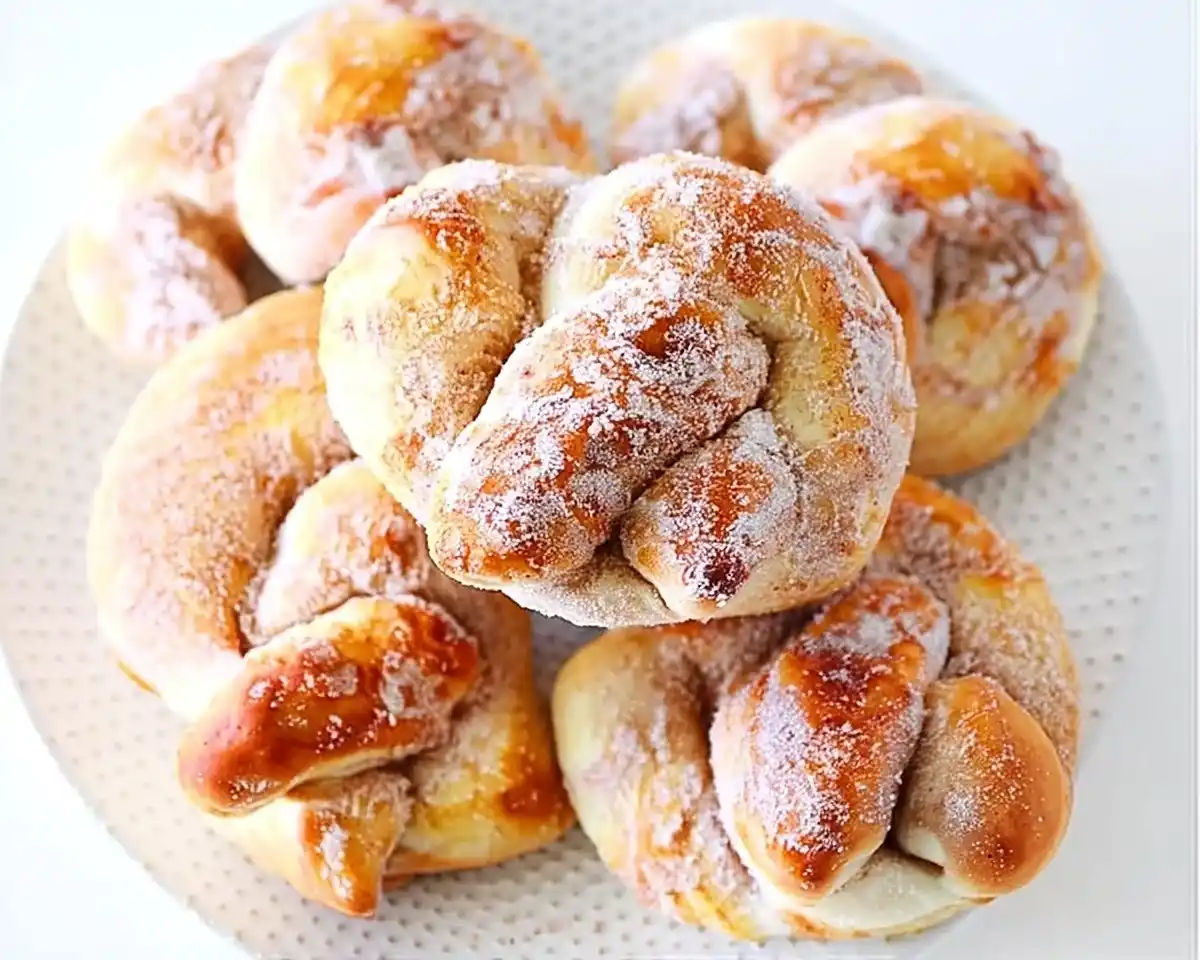 Cinnamon Sugar Soft Pretzels